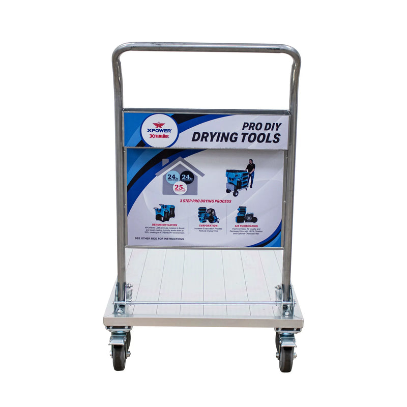 XPOWER XtremeDry PRO DIY Drying Tool Cart – Heavy-Duty & Portable