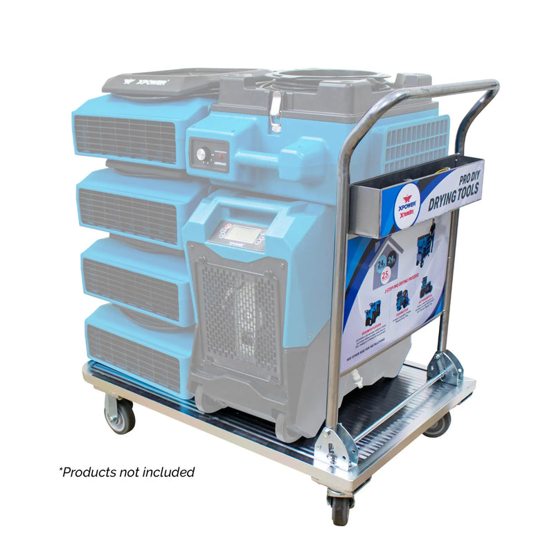 XPOWER XtremeDry PRO DIY Drying Tool Cart – Heavy-Duty & Portable