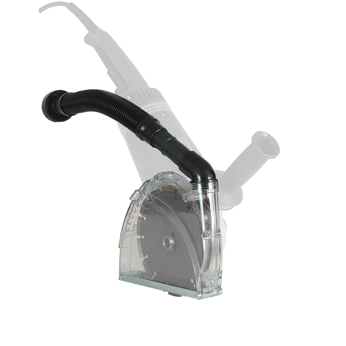 Dustless D1750 7" CutBuddie Shroud with 18" Hose – Tuckpointing