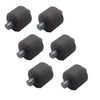 Dustless D4008 6 PK REPLACEMENT WHEEL With AXLE for Wet/dry vacuums