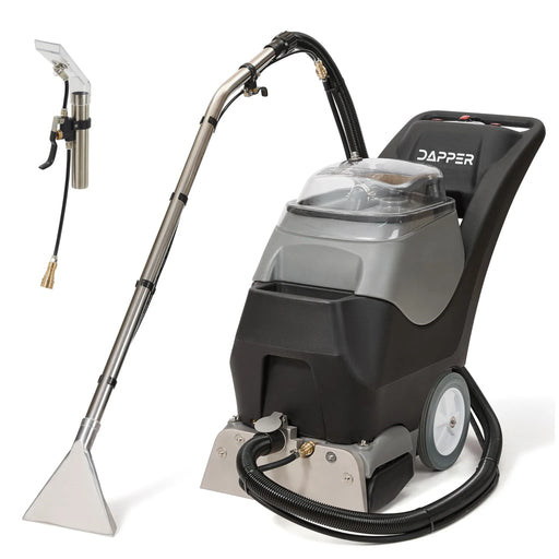 Dapper Supply DP-CCE1220 4-in-1 Carpet Extractor Steam Cleaner 18.5" 10.5/8 Gallon Tanks Upholstery & Floor Wand DP-CCE1220 view 1