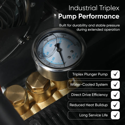 Dapper Supply DP-CPW1139 2600 PSI Electric Hot Water Pressure Washer DP-CPW1139 view 2