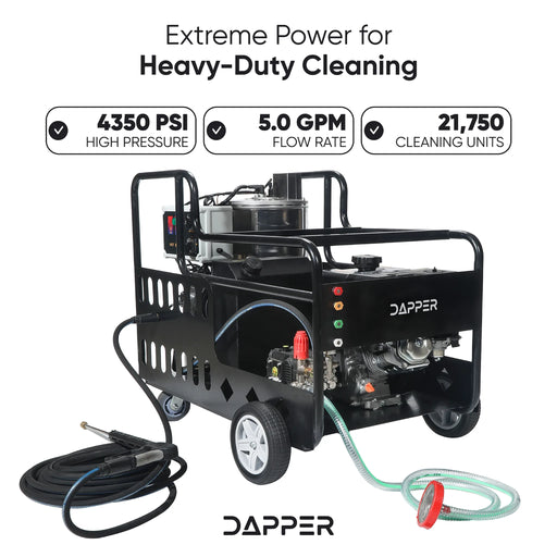 Dapper Supply DP-CPW1140 4350 PSI Hot Water Gas Pressure Washer DP-CPW1140 view 2