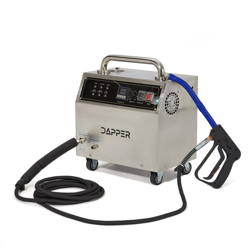 Dapper Supply DP-CSM1224 Commercial Steam Cleaner – 230°F, 1-Gal Tank, 2400W, 60-Sec Heat-Up