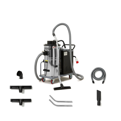 Dapper Supply DP-CVC1124 14.5 Gal Wet Dry Vacuum 6.84 HP 3-Phase 220V DP-CVC1124 view 1
