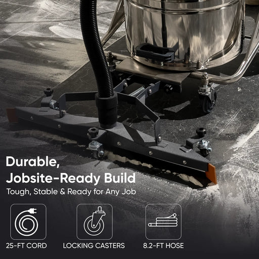 Dapper Supply DP-CVC1134 21 Gallon Heavy-Duty Industrial Wet/Dry Vacuum DP-CVC1134 view 2