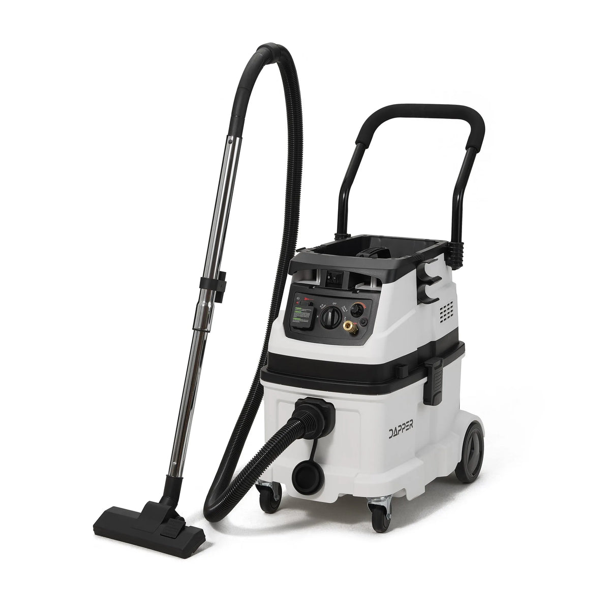 Dapper Supply DP-DE1136 Wet/Dry Dust Extractor – 10 Gal, Auto HEPA Filter