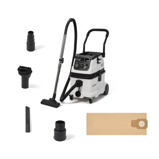 Dapper Supply DP-DE1136 10 Gallon Wet/Dry Dust Extractor/Vacuum with Auto HEPA Filter DP-DE1136 view 2