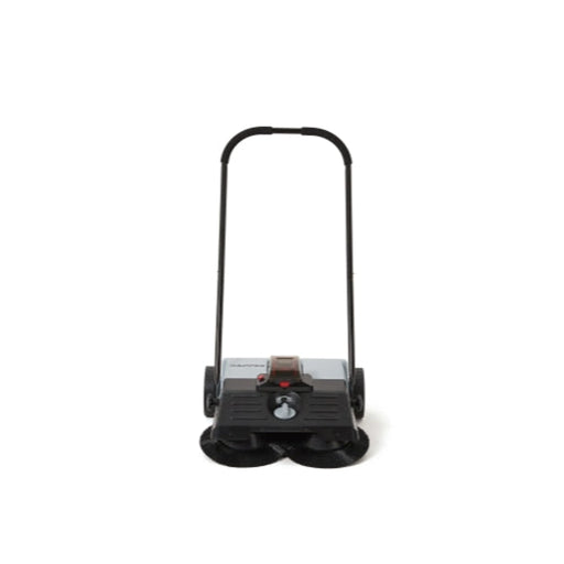 Dapper Supply DP-FS1101 Battery Cordless Sweeper – 22" Path, 6.5-Gal Bin, Artificial Grass