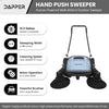 Dapper Supply DP-FS1102 Manual Push Floor Sweeper – 36