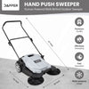 Dapper Supply DP-FS1103 Manual Push Floor Sweeper – 25.5