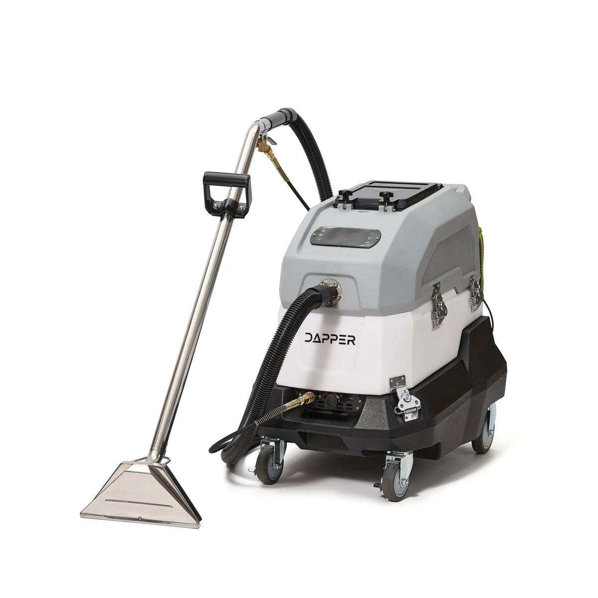 Dapper Supply DP-HCE1215 Heated Carpet Extractor – 500 PSI, 100 CFM, Dual Tanks