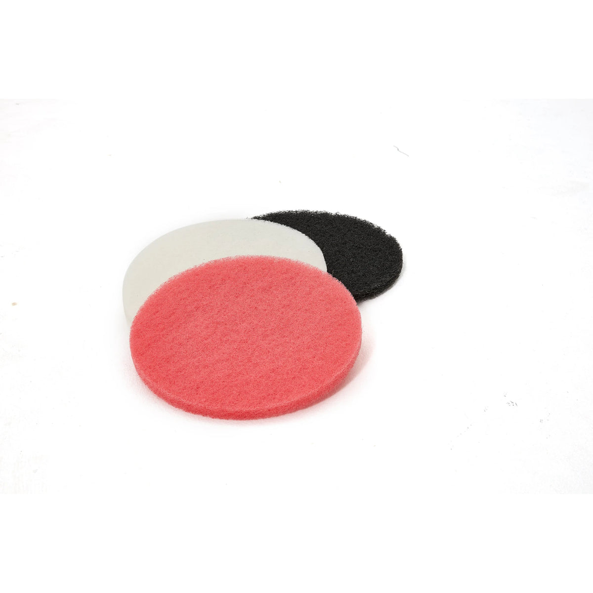 Dapper Supply Set of 3 Scouring Pads for DP-FM1301 and DP-FM1300 17" Floor Buffer