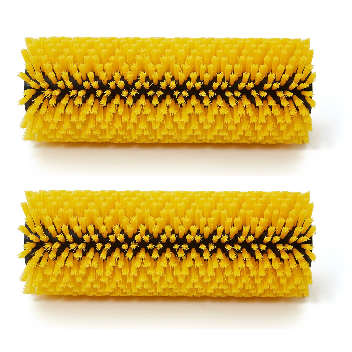 Dapper Supply Set of Yellow Brushes for Counter Rotating Brush (CRB) Machine