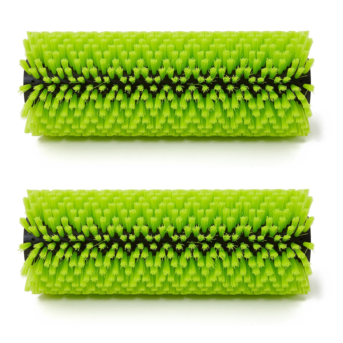 Dapper Supply Set of Green Brushes for Counter Rotating Brush (CRB) Machine