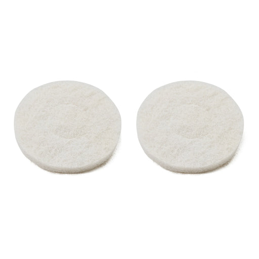 Dapper Supply Set of White Pads for DP-WPFS1204 Mini Floor Scrubber Machine