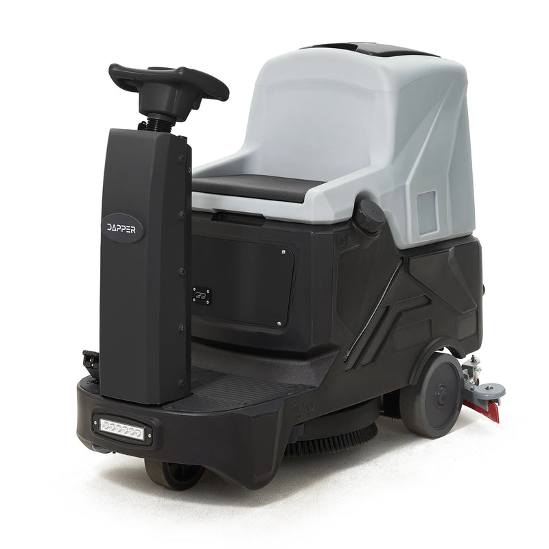Dapper Supply DP-RAFS1205 Battery Ride-On Floor Scrubber – 22