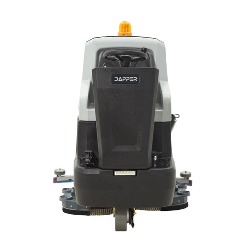 Dapper Supply DP-RAFS1235 Ride-On Floor Scrubber – 38" Brush, 48" Squeegee, 84,000 SF/Hr