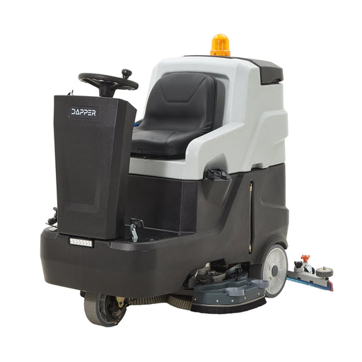 Dapper Supply DP-RAFS1235 Battery Powered Ride-On Commercial Floor Scrubber Machine, 38" Brush, 48" Squeegee, 84,000 Sqft/H, Batteries Included DP-RAFS1235 view 1