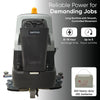 Dapper Supply DP-RAFS1235 Battery Powered Ride-On Commercial Floor Scrubber Machine, 38
