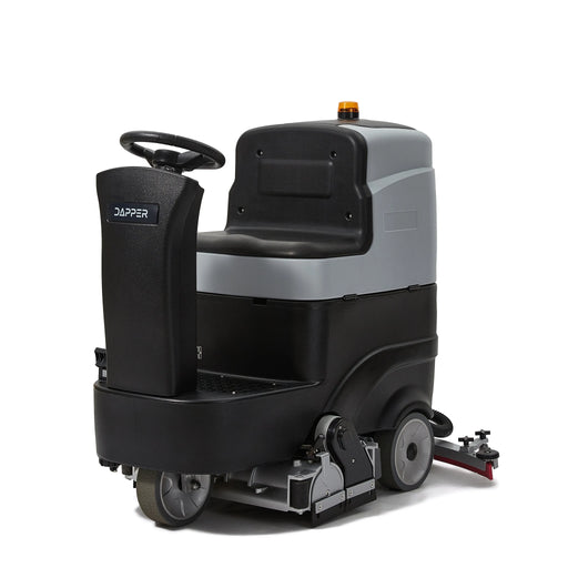 Dapper Supply DP-RAFS1238 ride-on floor scrubber – front