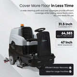 Dapper Supply DP-RAFS1239 ride-on floor scrubber – view 8