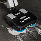 Dapper Supply DP-WBFS1207 Battery Walk-Behind Floor Scrubber – 16" Width, 1.5 Hr Runtime