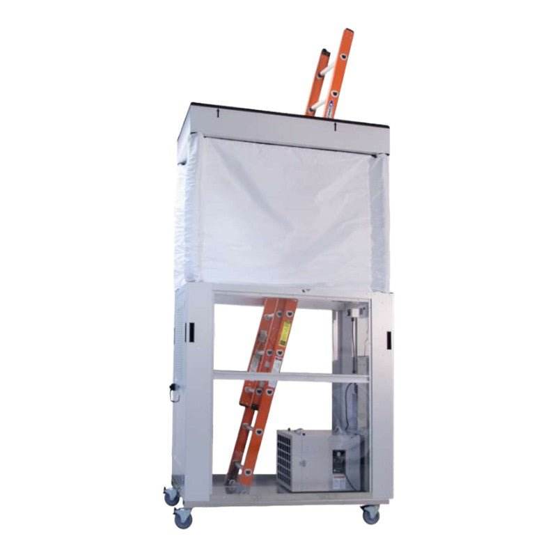 Abatement AIRE GUARDIAN AG8000PAS-RPM Mobile Dust Containment Cart w/ PAS750 Air Scrubber and RPM-RT1 Room Pressure Monitor - US Cleaning Tools