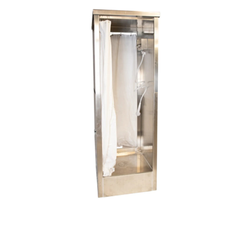 Aerospace America 9105 Aero Portable Shower – 27-Gal Gray Water, Hot/Cold, 100 lbs, SKU 9105