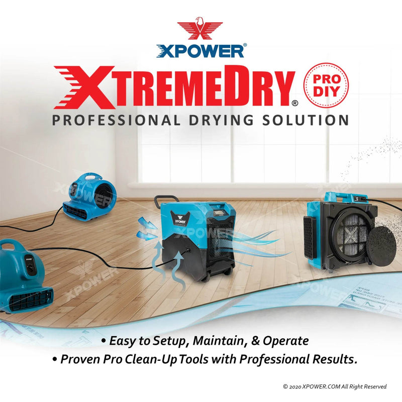 XPOWER XTREMEDRY Mojave DIY Pro-Drying System - US Cleaning Tools
