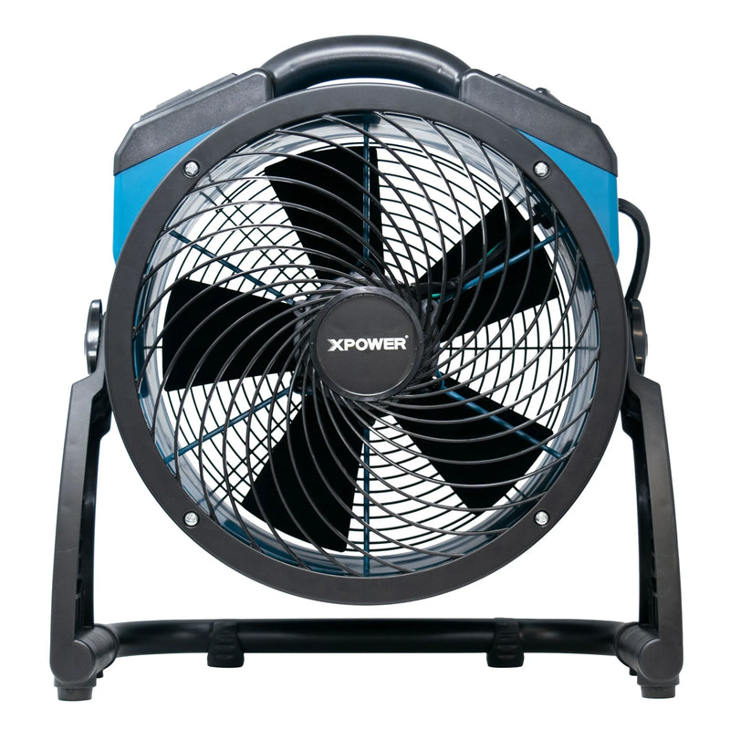 XPOWER FC-250AD Pro 13" Brushless DC Motor Air Circulator Fan with Power Outlets
