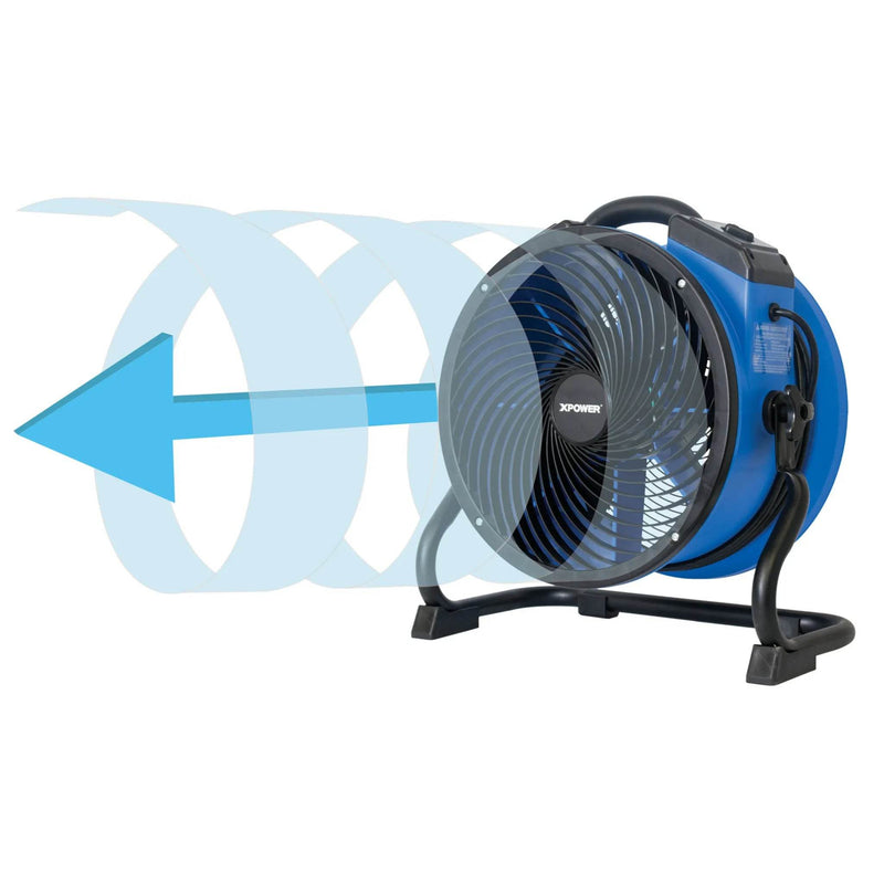 XPOWER FC-300 Multipurpose 14” Pro Air Circulator Utility Fan - US Cleaning Tools