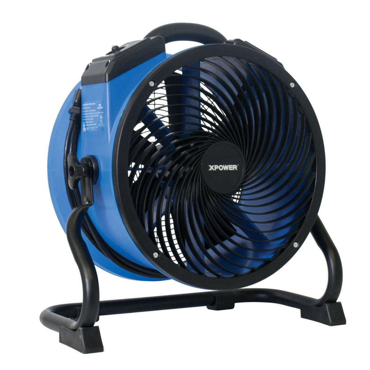 XPOWER FC-300 Multipurpose 14” Pro Air Circulator Utility Fan - Water Damage Restoration – 2100 CFM, 4 HP