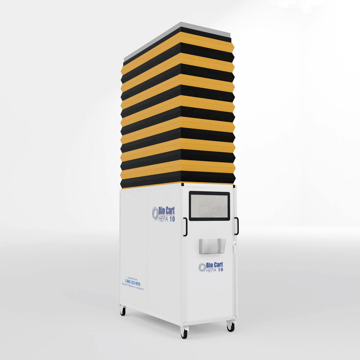 Air-Care Bio Cart 10 HEPA Containment Cart – 880 CFM, 10 ft Lift, ICRA