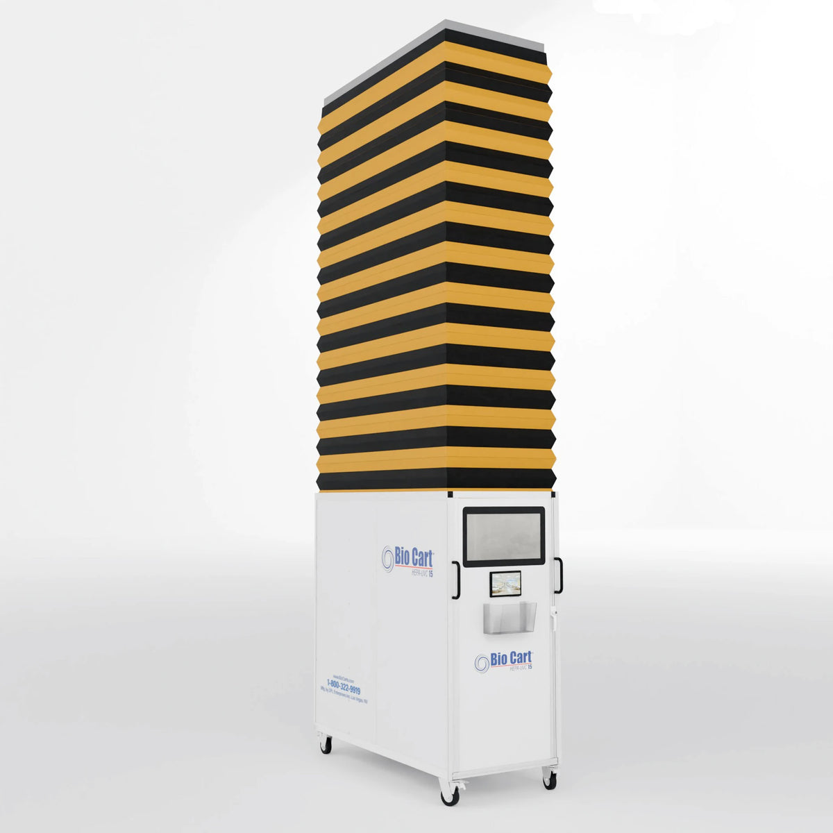 Air-Care Bio Cart 15 HEPA Containment Cart – UV-C, 15 ft Lift, 880 CFM