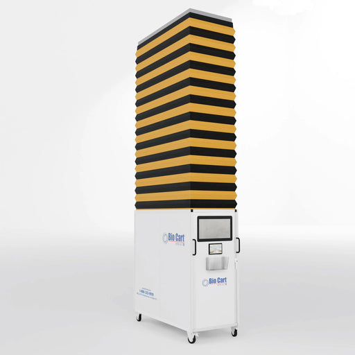Air-Care Bio Cart 15 UV-C HEPA containment cart – front