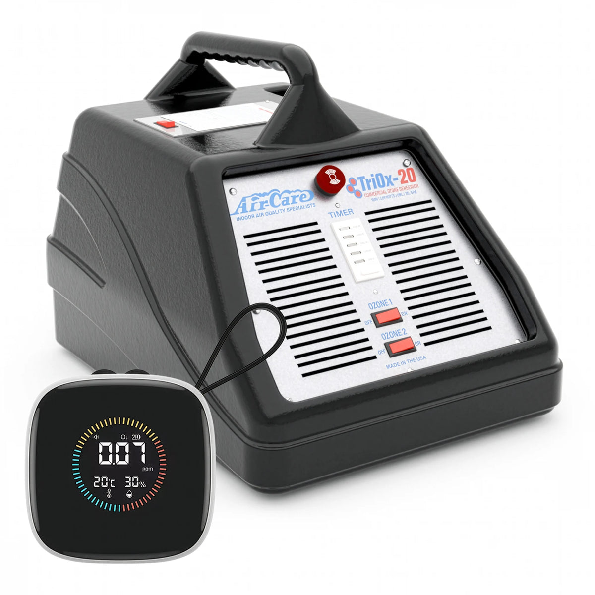 Air-Care TriOx-20 Commercial Ozone Generator – 20,000 mg/hr, UV-C, 250 CFM