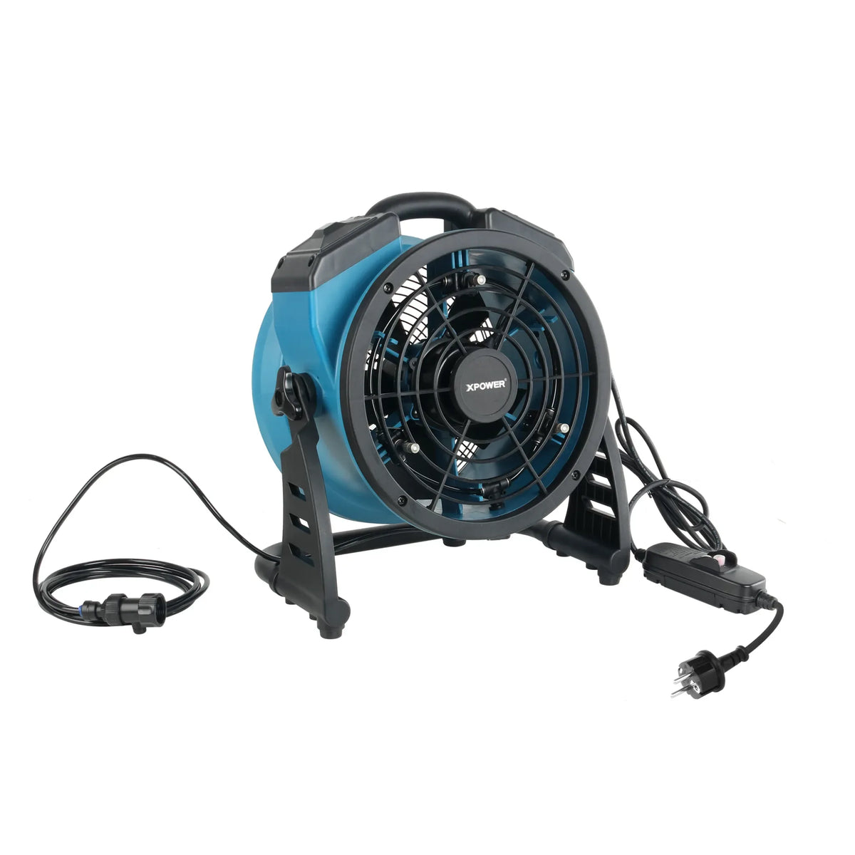 XPOWER FM-65 Misting Fan – 1000 CFM, 3 Speeds, GFCI, 25°F Cooling