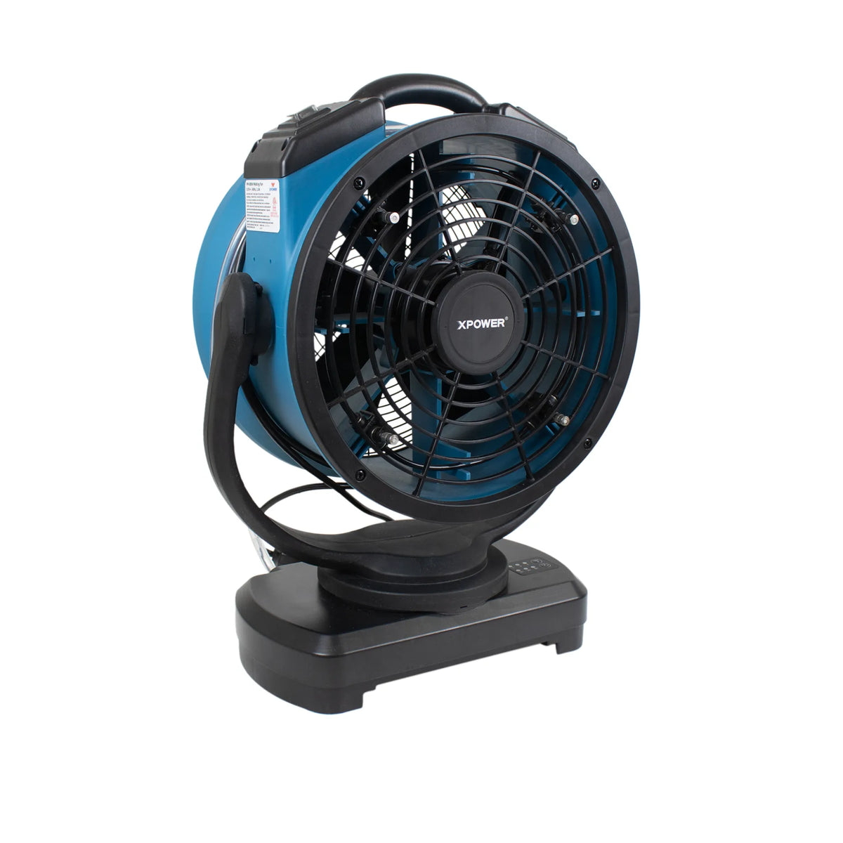 XPOWER FM-88W Misting Fan – 14", 3-Speed, Built-In Water Pump, Hose