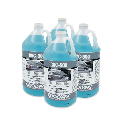 Goodway GVC-500 high temperature cleaner degreaser – case of four 1 gallon bottles