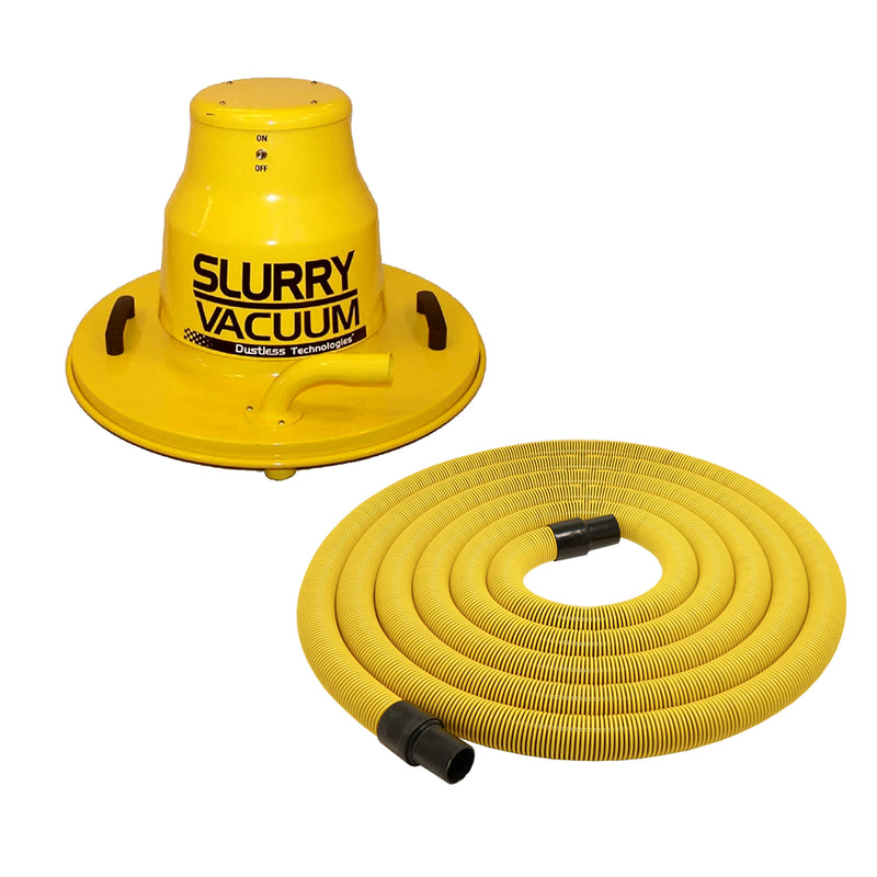 Dustless H0901 55-Gallon Slurry Vac Topper 120V – 114 CFM, Hose Included