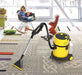 SM20 Wet Dry Shampoo Vacuum Cleaner, Multiple Function Shop Vac, Yellow