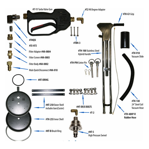 Turbo Force HT-B Hyper Brush Ring – product view