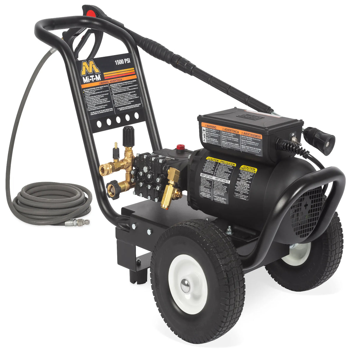 Mi-T-M JP-1502-4ME1 JP Electric Direct Drive Pressure Washer – 2 HP, 120V