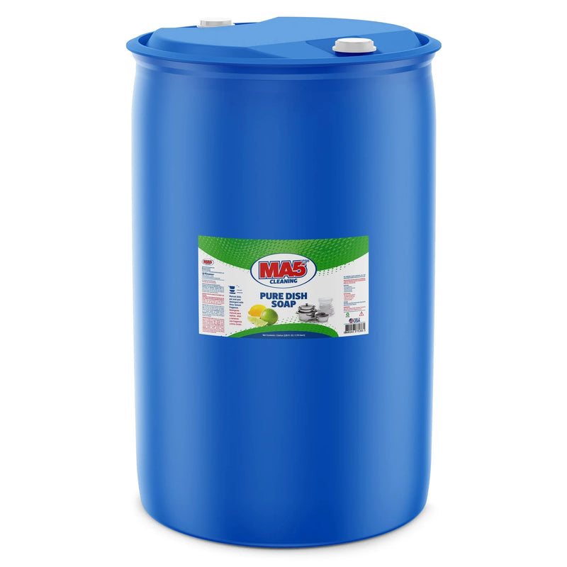 MA5X Bulk Commercial Dish Soap - 55-Gallon Drum, 3-Sink Concentrate