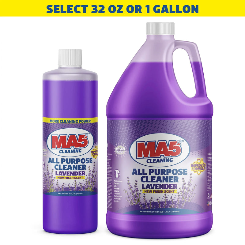 MA5X Non-Toxic All-Purpose Cleaner - Lavender, pH 8 - 10