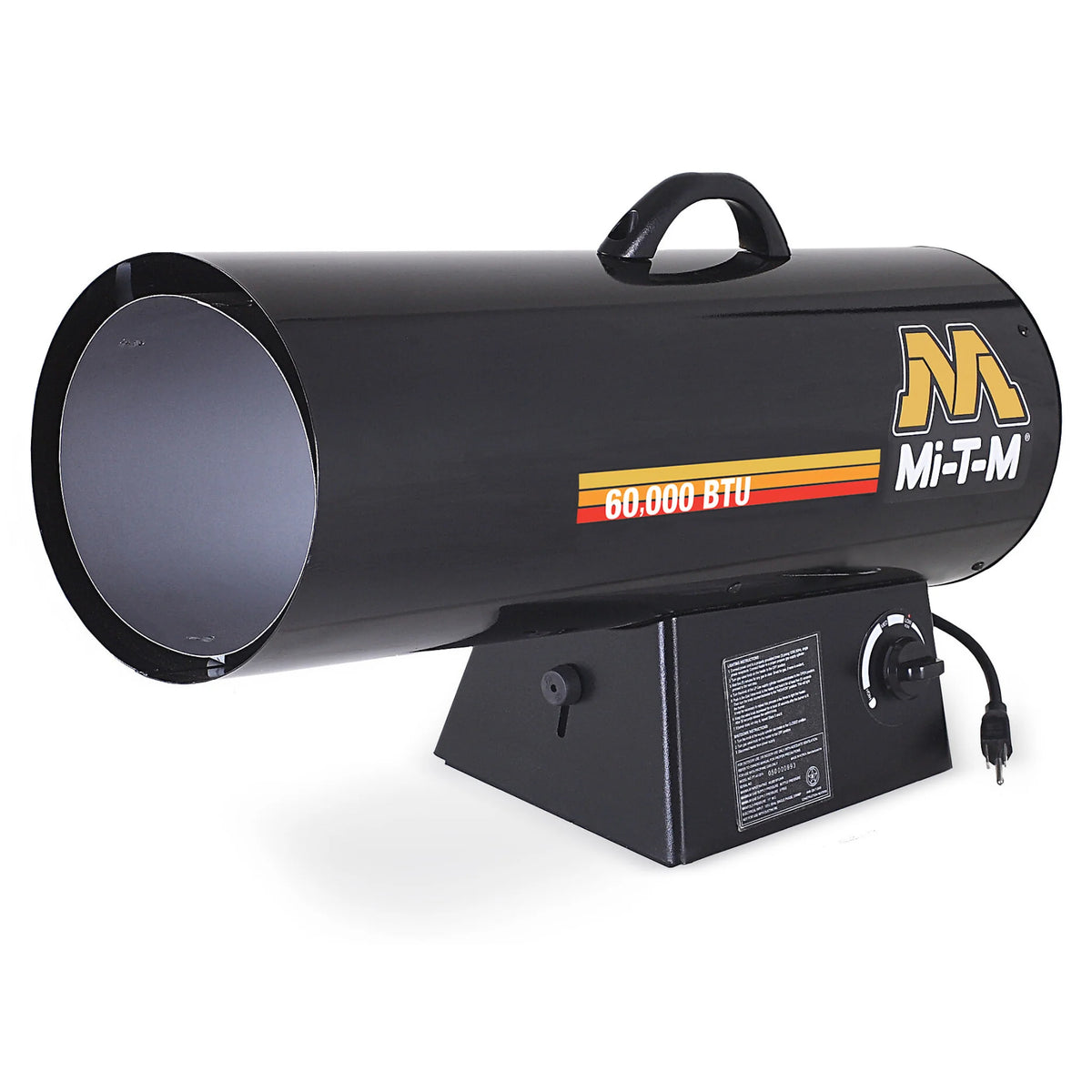 Mi-T-M MH-0060-LM10 Propane Forced Air Heater – 40-50-60,000 BTU, 1,500 Sq Ft