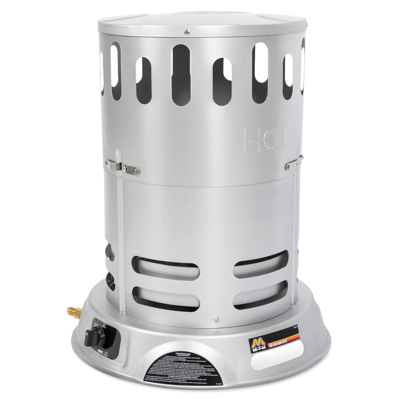 Mi-T-M MH-0080-CM11 Propane Convection Heater – 80,000 BTU, 2,000 Sq Ft, 360°