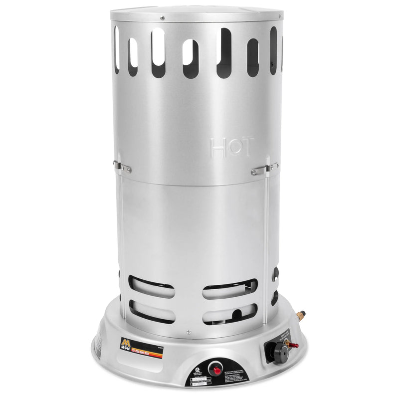 Mi-T-M MH-0200-CM11 Propane Convection Heater – 200,000 BTU, 5,000 Sq Ft, 360°