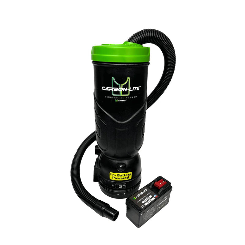 Mosquito America 10 Quart Pulse Power Battery Backpack - 10-1022 - Efficient Cleaning – HEPA, 16.2 lbs